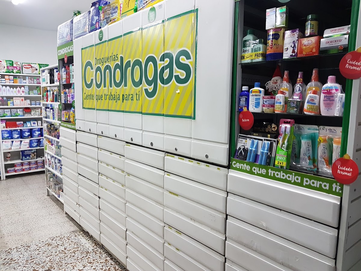 Condrogas LA DORADA. Productos de droguería, farmacia, cuidado personal y belleza. Servicio a domici